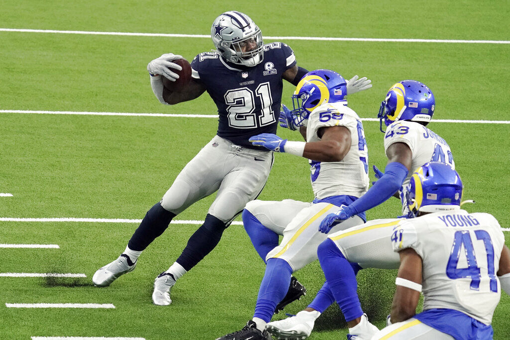 APTOPIX Cowboys Rams Football